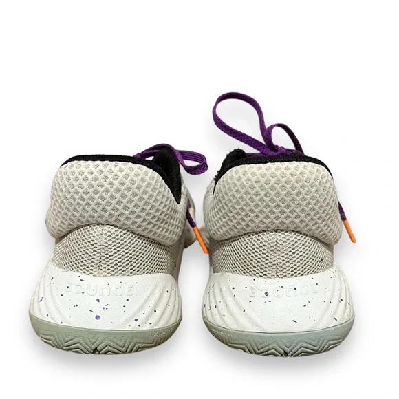 Adidas Youth D.O.N. Issue #1 Mailman Purple White Shoes EH2443 Size 2 1/2 Y (GS) - Picture 4 of 6